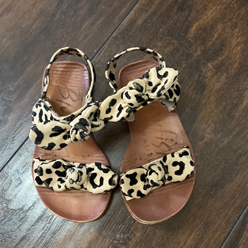 Leopard Print Sandals